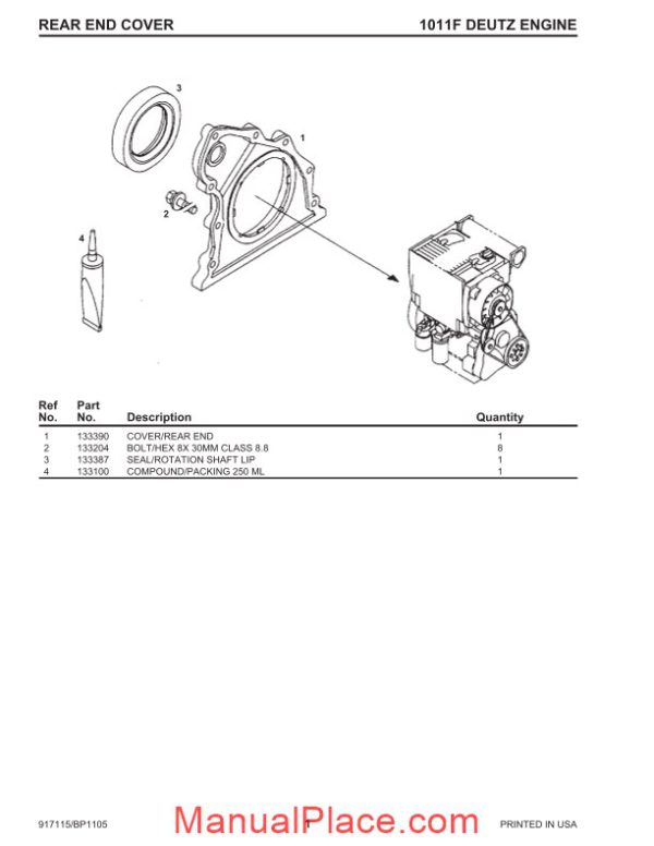 deutz engine sl4635 sl4835 sl5635 sl6635 skid loader parts manual page 4