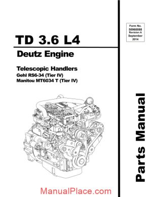 deutz mt 6034t engine page 1