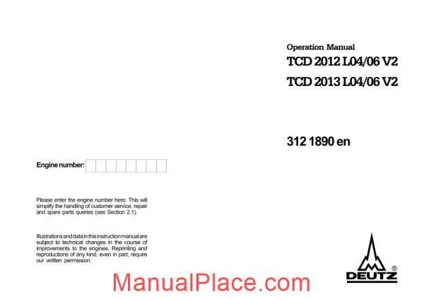 deutz tcd 2012 2013 l04 06 2v operation manual page 3