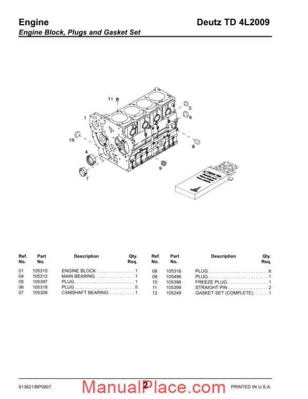 deutz td 4l2009 engine parts manual 913282b rs5 19 telescopic handler page 4