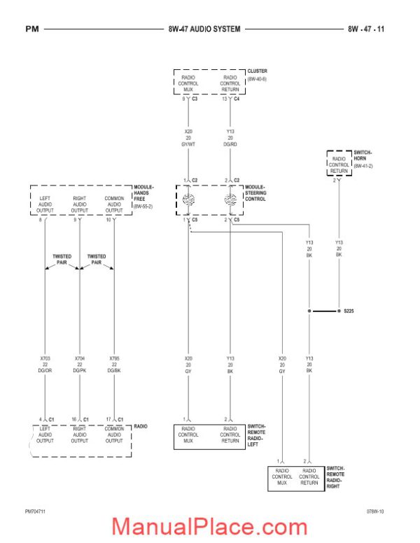 dodge caliber 2007 service manual 20d10162 page 2