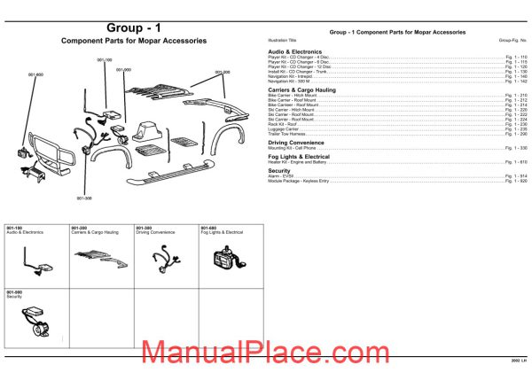 dodge chrysler concorde intrepid 2002 lh parts catalog page 2