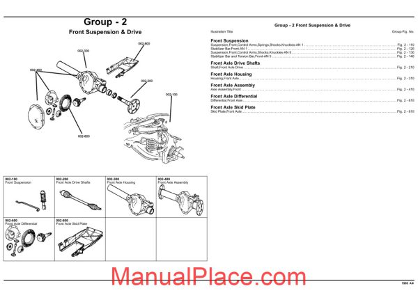 dodge dacota 1998 an parts catalog page 2