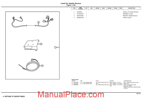 dodge dacota 2005 nd parts catalog page 4