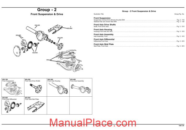 dodge durango 1998 dn parts catalogue page 2