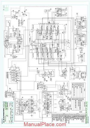 doosan crawler excavator dx225 hydraulic diagram page 1