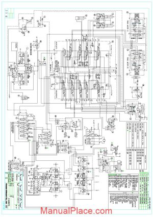 doosan crawler excavator dx300 hydraulic diagram page 1