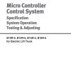 doosan micro controller control system specification system adjusting page 1