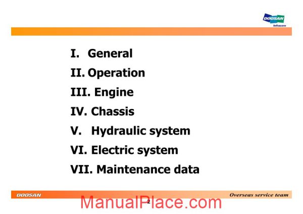 doosan skid steer loader 440 plus service training page 2