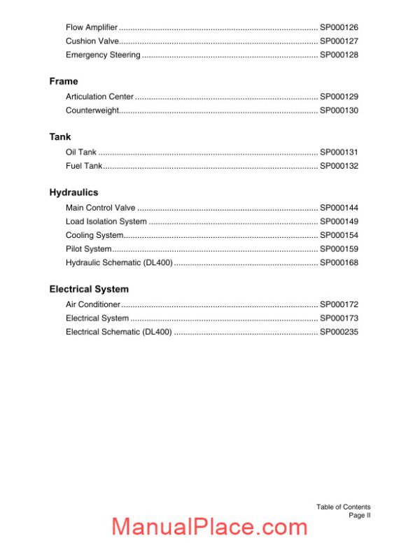 doosan wheel loader dl400 shop manual k1010635e page 4