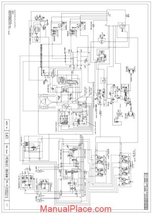 doosan wheel loader dl420 hydraulic diagram page 1