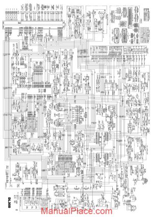 doosan wheel loader electrical dl300 schematic page 1