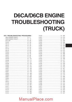 dtc trouble shooting procedures d6cad6cb engine hyundai truck page 1