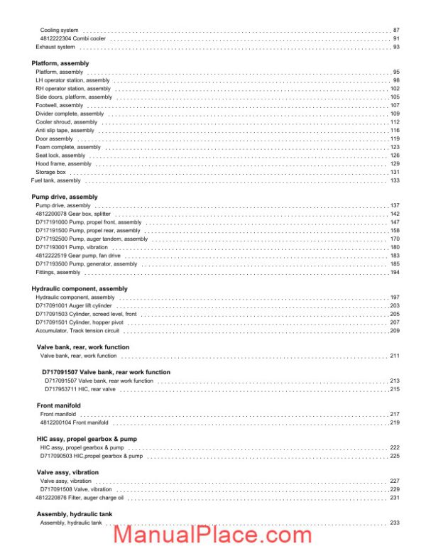 dynapac f1000t paver spare parts list 4812243642 page 4