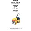 dynapac mini roller cc1000 1 en instruction manual page 1