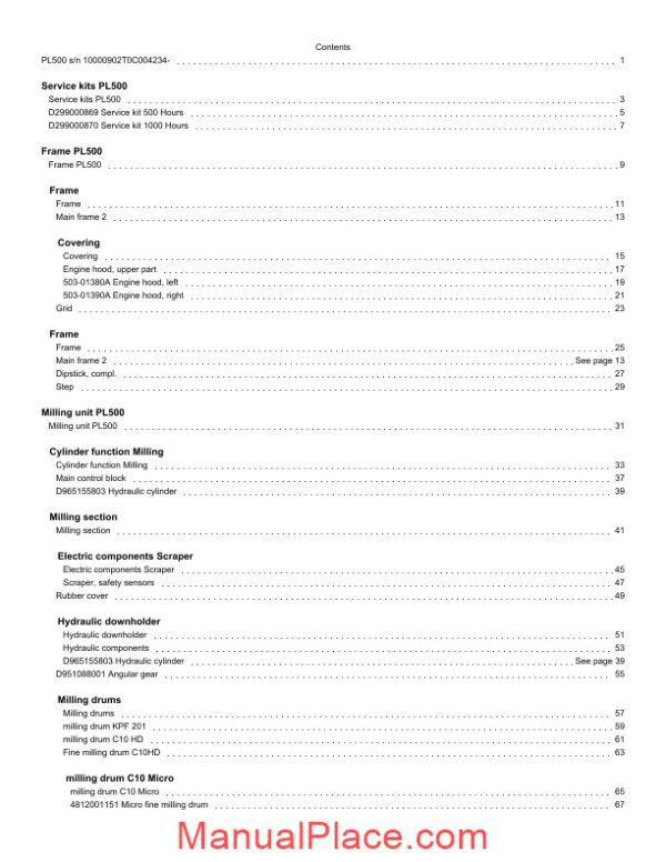 dynapac pl500 spare parts list 4812270321 page 3