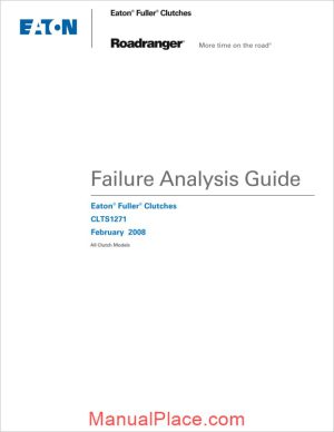 eaton clutch failure analysis guide page 1
