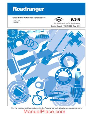 eaton fuller autoshift autoselect service manual trsm 0050 page 1