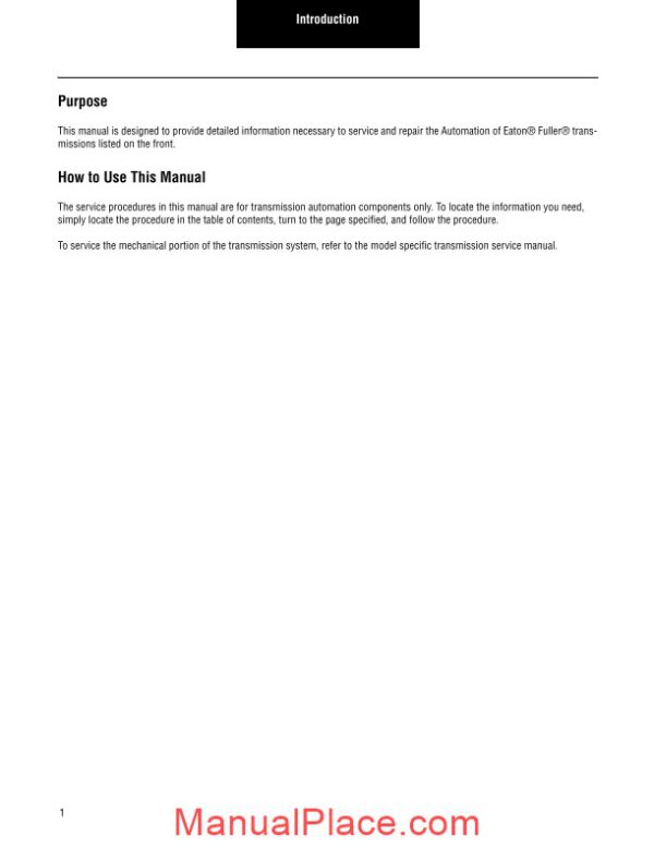 eaton fuller autoshift autoselect service manual trsm 0050 page 4