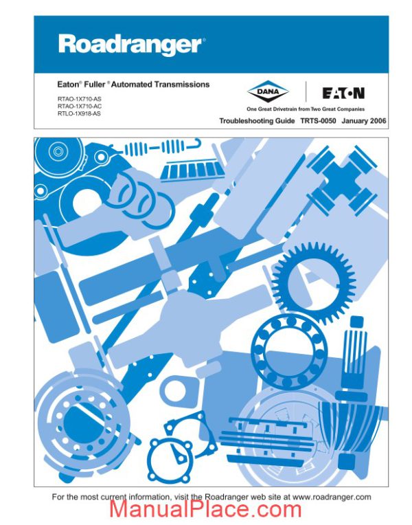 eaton fuller autoshift autoselect troubleshooting manual trts 0050 page 1