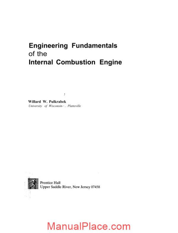 engine fundamentals of the internal combustion engine pulkrabeck page 2