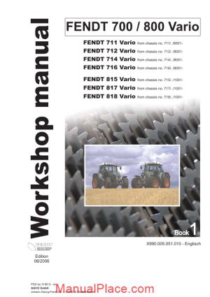 fendt 700 800 workshop manual page 1