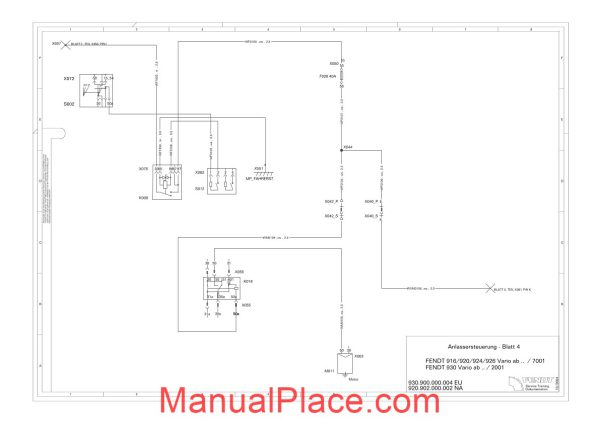 fendt 900 vario edition electrical diagram page 4