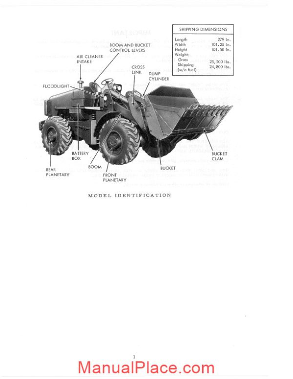 fiat allis 645m wheel loader parts catalog 16f17381 page 2