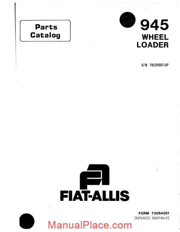 fiat allis 945 wheel loader parts catalog 16f17386 page 3