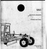 fiat allis m65 motor grader parts catalog 16f17376 page 1