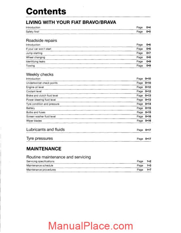 fiat bravo brava service repair manual 1995 2000 page 3