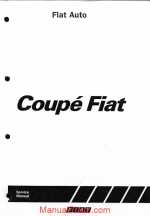 fiat coupe workshop manual 1995 page 1