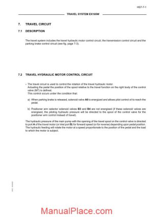 fiat kobelco 135 165 w travel circuit page 1