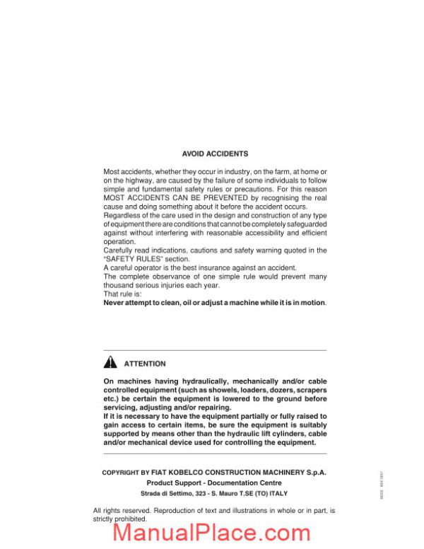 fiat kobelco sl30b workshop manual page 2