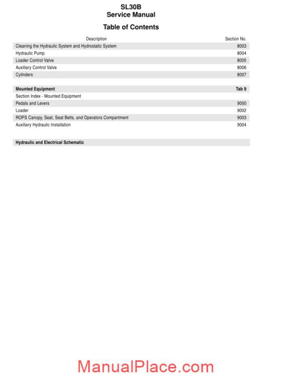 fiat kobelco sl30b workshop manual page 4