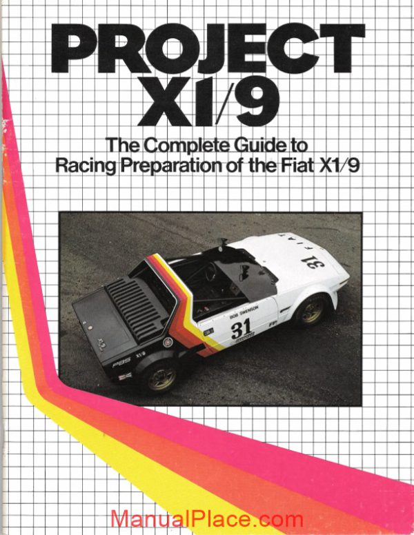 fiat x19 the complete guide to racing preparation page 1