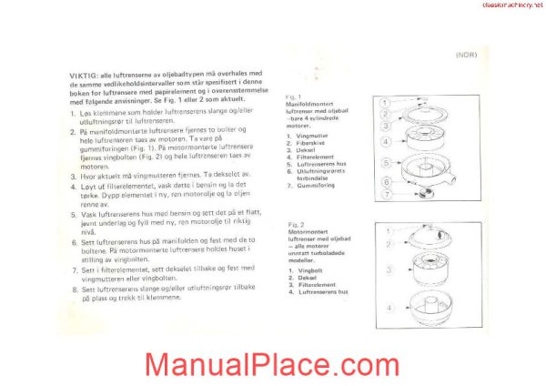 ford 2710 series motor instructions and parts page 2
