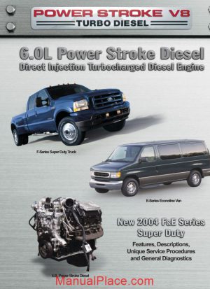 ford 6 0l power stroke diesel 2004 service manual page 1