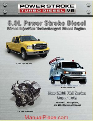 ford 6 0l power stroke diesel 2005 service manual page 1