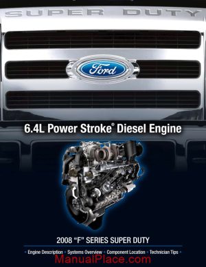 ford 6 4l power stroke diesel 2008 service manual page 1