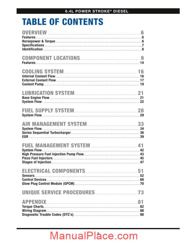 ford 6 4l power stroke diesel 2008 service manual page 4