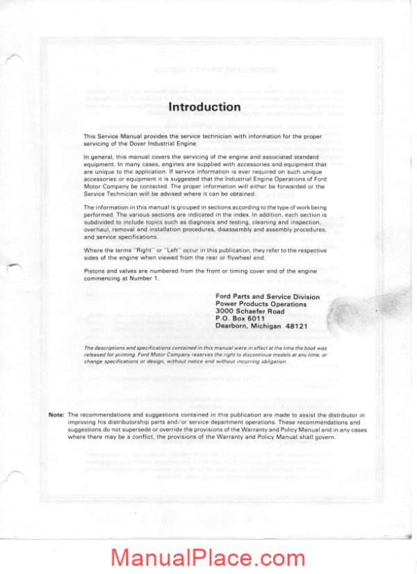 ford diesel engine esd service manual page 2