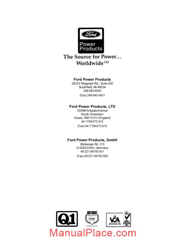 ford esg 642 4 2l industrial service manual page 2