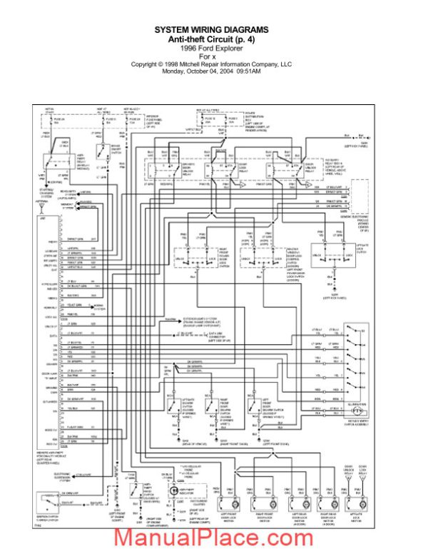 ford explorer 1996 electrical diagrams in en page 4