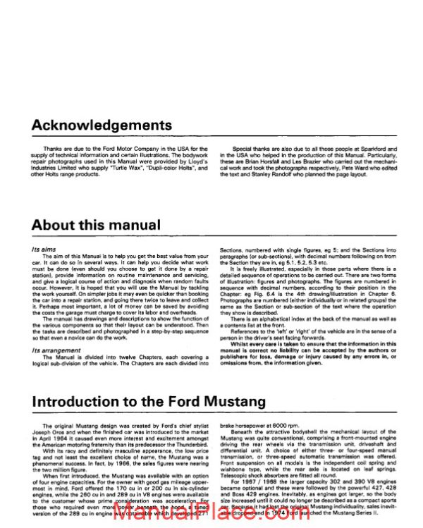 ford mustang i repair manual eng page 3