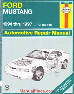 ford mustang repair manual 1994 97 page 1