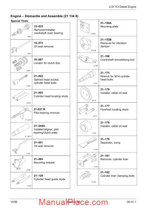 ford scorpio engine manual page 1