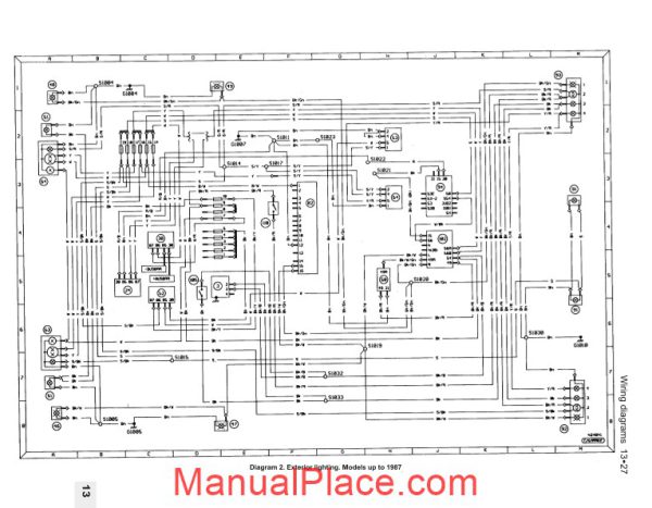 ford sierra wiring diagram page 2