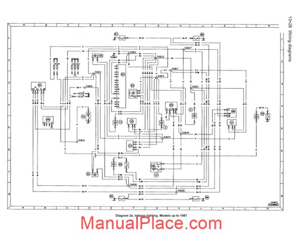 ford sierra wiring diagram page 3