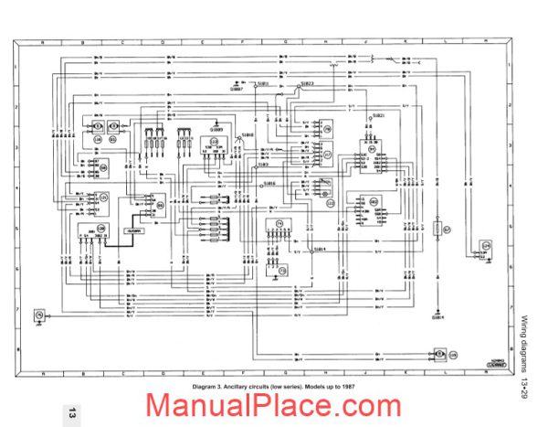 ford sierra wiring diagram page 4